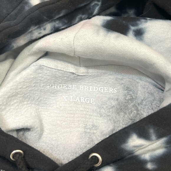 Phoebe Bridgers Tie Dye Hoodie Size XL Pre-Loved - Picture 4 of 4